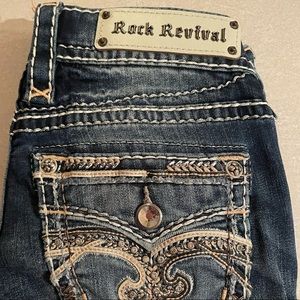 Rock Revival Size 27, Straight Jeans